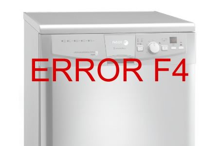 lavavajillas fagor error f4