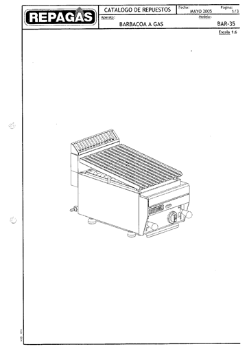 Despiece Repagas BAR-35-2005 página 1