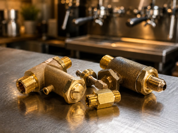 válvulas de máquinas de café