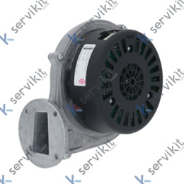 ventilador radial 230V tensión AC 50Hz 55W H1 156mm L1 160mm D1 ø 126mm B1 90mm H2 50mm