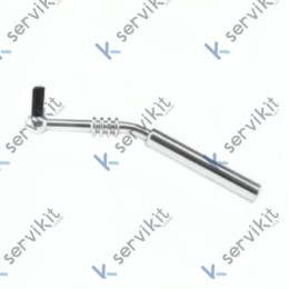 Cepillo Limpieza Duchas ALUMINIO/NYLON 200mm