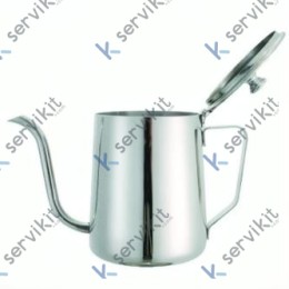 Jarra Para Café De Filtro Inox Con Tapa 1L