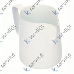 Jarra Leche Profesional Teflón Blanca 0.35L