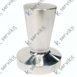 Tamper Aluminio Base Plana Ø57mm 