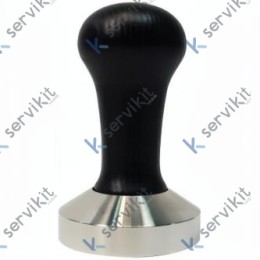Tamper Madera Negro Base Plana Ø57mm