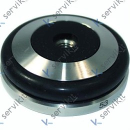 Base Plana Knock Tamper Inox Ø53mm