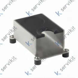 Base Portafiltro Silicona Negra Hueco Tamper