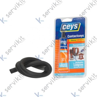Burlete esponjoso Ø14mm peladora patatas Sammic 1100mm con adhesivo