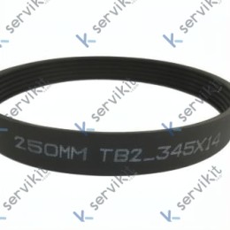 Correa Cortadora TB2 345x14 250mm 6 Dientes