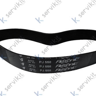 Correa poly-v j9 pj 558 flexonic 9 dientes peladora de patatas Sammic