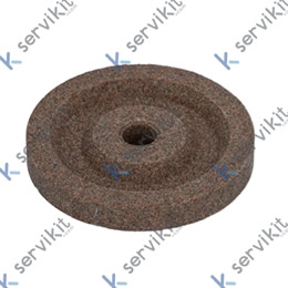 Piedra de afilar ø 40 mm espesor 8 mm taladro ø 6 mm granulación fino