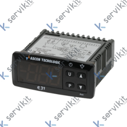 Controlador electrónico Ascon Tecnologic E31-DR-VVIABI