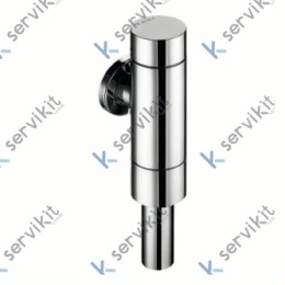 Grifo Fluxor Pared Con Pulsador Para Wc