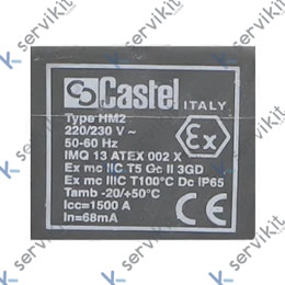 Bobina 8w 230v 50/60hz