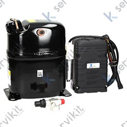 Compresor caj2446z r-404a 1.2hp 230v  soldar