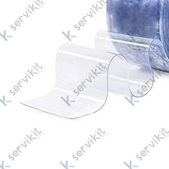 Lama cortina pvc 200x3mm (1 metro)