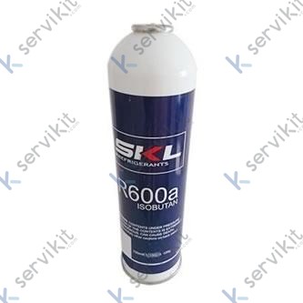 Gas refrigerante r600a desechable (420g)