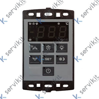 Mando dixell v820 de 8 teclas para placa
