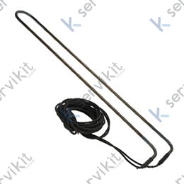 Resistencia evaporador 250w 230v vitrina refrigerada Comersa Diana 1000