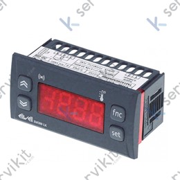 Eliwell em300 ptc-ntc 12v termómetro digital 