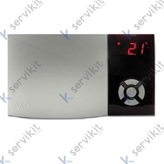 Termostato digital 1 relé 230v ac D14610