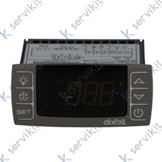 Termostato Dixell digital 4 reles 12v xr72cx-0n0c8