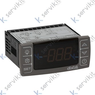 Termostato Dixell digital 1 relé 230v xr20cx 5n0c1