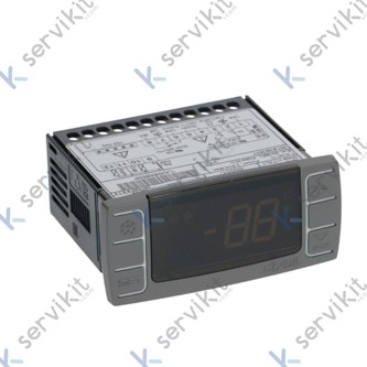 Termostato digital 3 relés Dixell 230v xr06cx-5n0c1