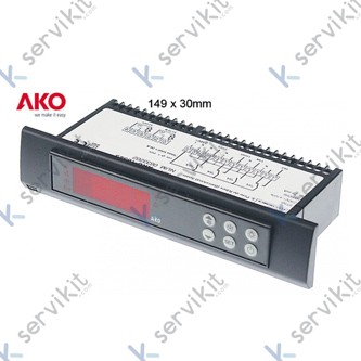 Termostato digital Ako 4 reles 230v 10323