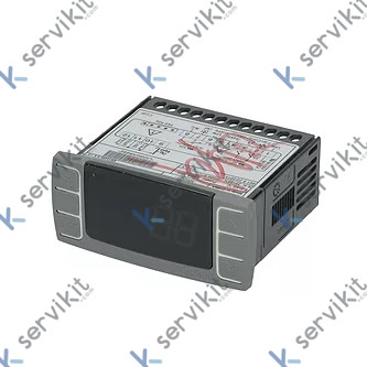 Controlador electrónico aliment. 230 V medida de montaje 71x29mm NTC