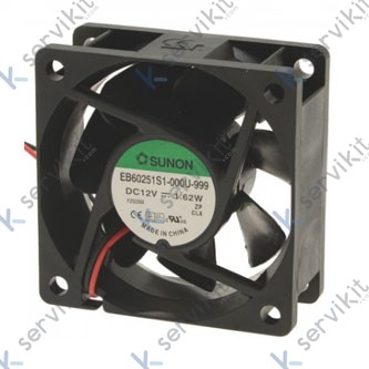 Ventilador axial 12v dc 1.62w 4500rpm 60x60mm frio comercial