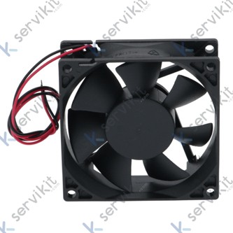 Ventilador axial 24v dc 5.04w 3300rpm 80x80mm