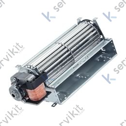 Ventilador tangencial 180mm izquierdo con 18W y 230V 50Hz