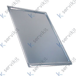 Bandeja pastelería alfa 41 435x320x10mm horno Smeg