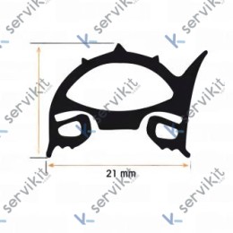 Burlete Puerta Horno 450x540mm