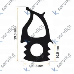 Burlete Horno 1475x660mm