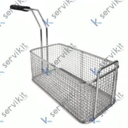 Cesta Freidora 130x250x100mm Hierro Cromado
