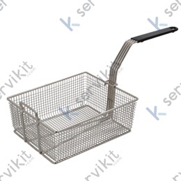 Cesta freidora Edesa 225x255x100mm hierro cromadoCromado