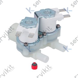 Electroválvula 2 vias 180º 230v 50/60hz