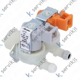 Electroválvula 180° 2 Vías 230V 50/60Hz Ø10.5