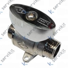 Grifo Entrada Gas Con Limitador 1/2
