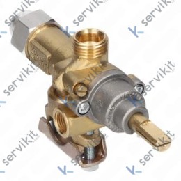Grifo Gas PEL21S Con Brida
