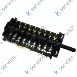 Interruptor 7 Posiciones 230V 16A Ø6x4.6mm