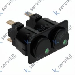 Interruptor Unipolar Doble 16A 230V