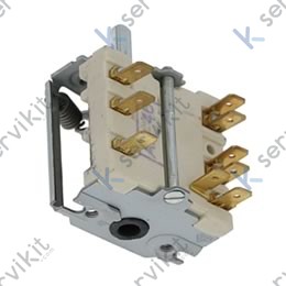 Interruptor 5 posiciones 16a 250v franke
