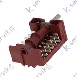 Interruptor para horno eléctrico 4 posiciones 16a 250v 