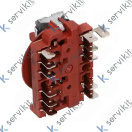 Interruptor Giratorio 4 Posiciones 16A 250V