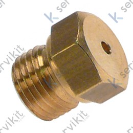 Inyector gas m10x1 ø1.10mm