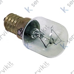 Lámpara 25w 230v con junta redonda para horno Vonvotherm