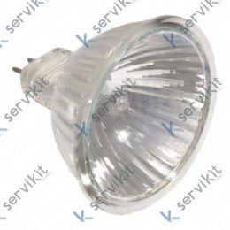 Lámpara Halógena GU5.3 35W 12V C/CRISTAL